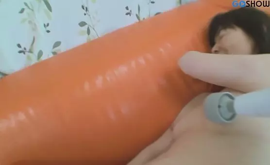 Mature Milf Seductively Massaging Labia and Cream Pie